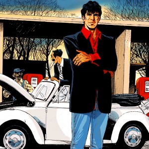 Dylan Dog: disegno di Roberto Rinaldi per "Lucca 2008"