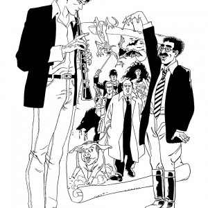 Dylan Dog, Groucho & Co by Montanari & Grassani