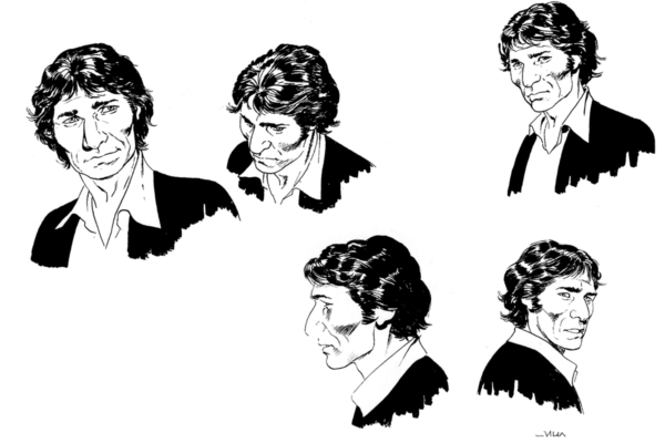 Schizzi Dylan Dog by Claudio Villa