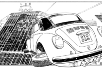 Maggiolino-DeLorean by Bruno Brindisi