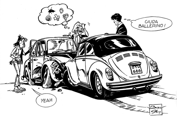 Dylan Dog con Altai & Jonson by Paolo Bisi