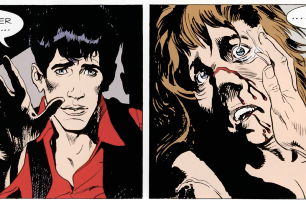 "Johnny Freak" by Andrea Venturi (Dylan Dog #81, 1993)