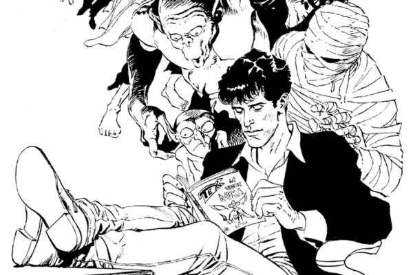 Tex & Dylan Dog by Claudio Villa