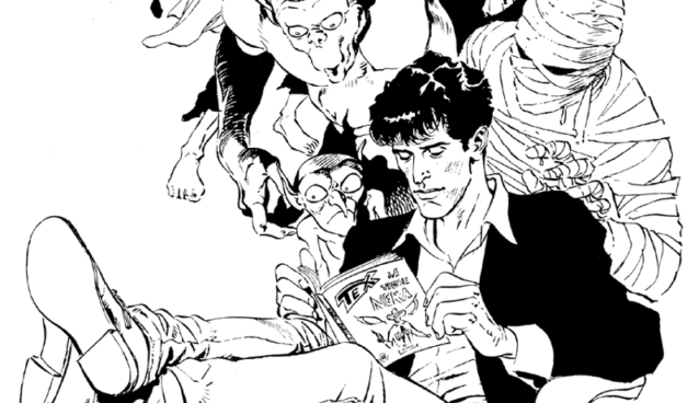 Tex & Dylan Dog by Claudio Villa