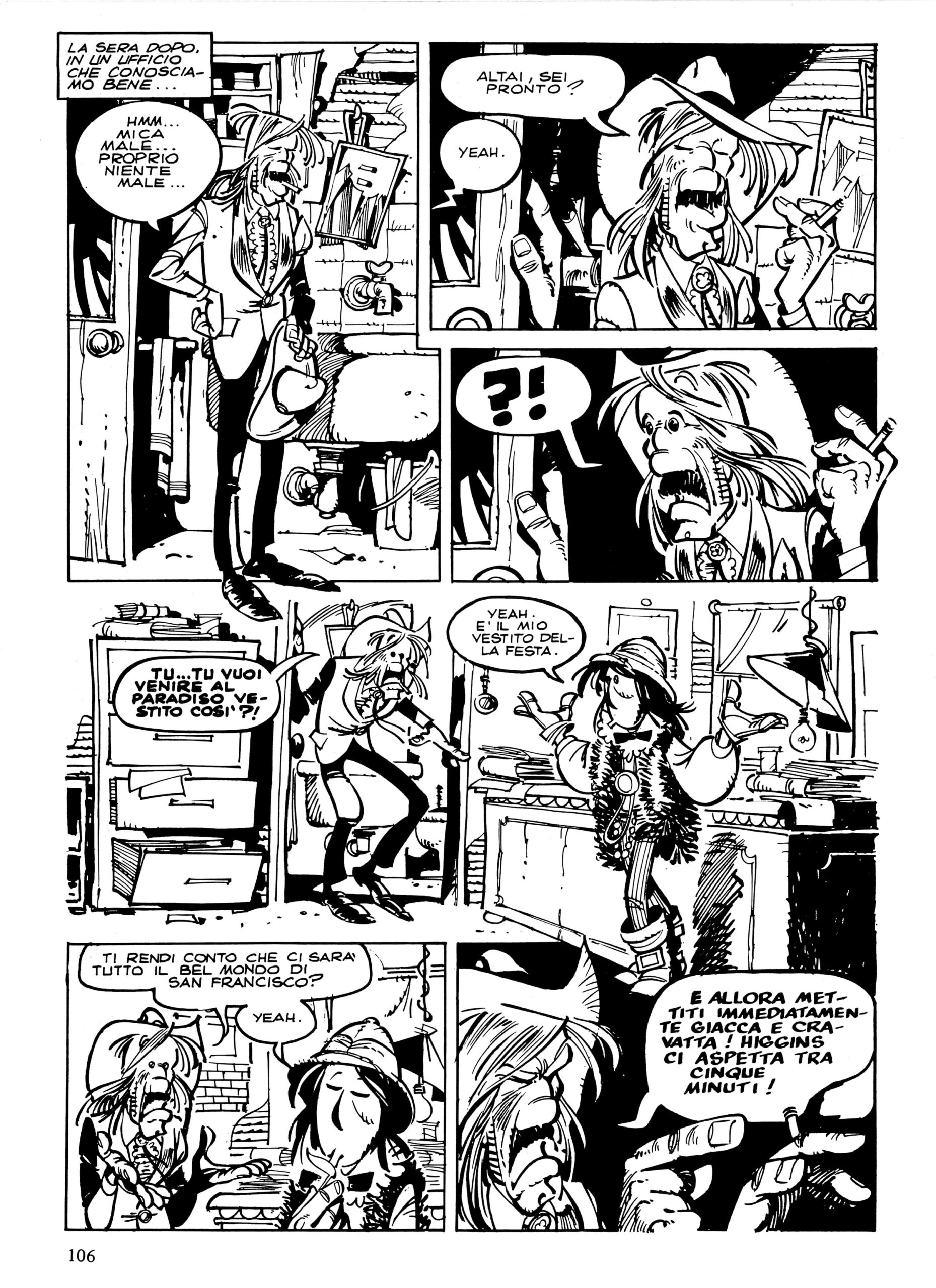 Altai & Jonson, "L’inferno del Paradiso", di Sclavi & Cavazzano. Dal "Corriere dei Ragazzi" n. 31, 1976.