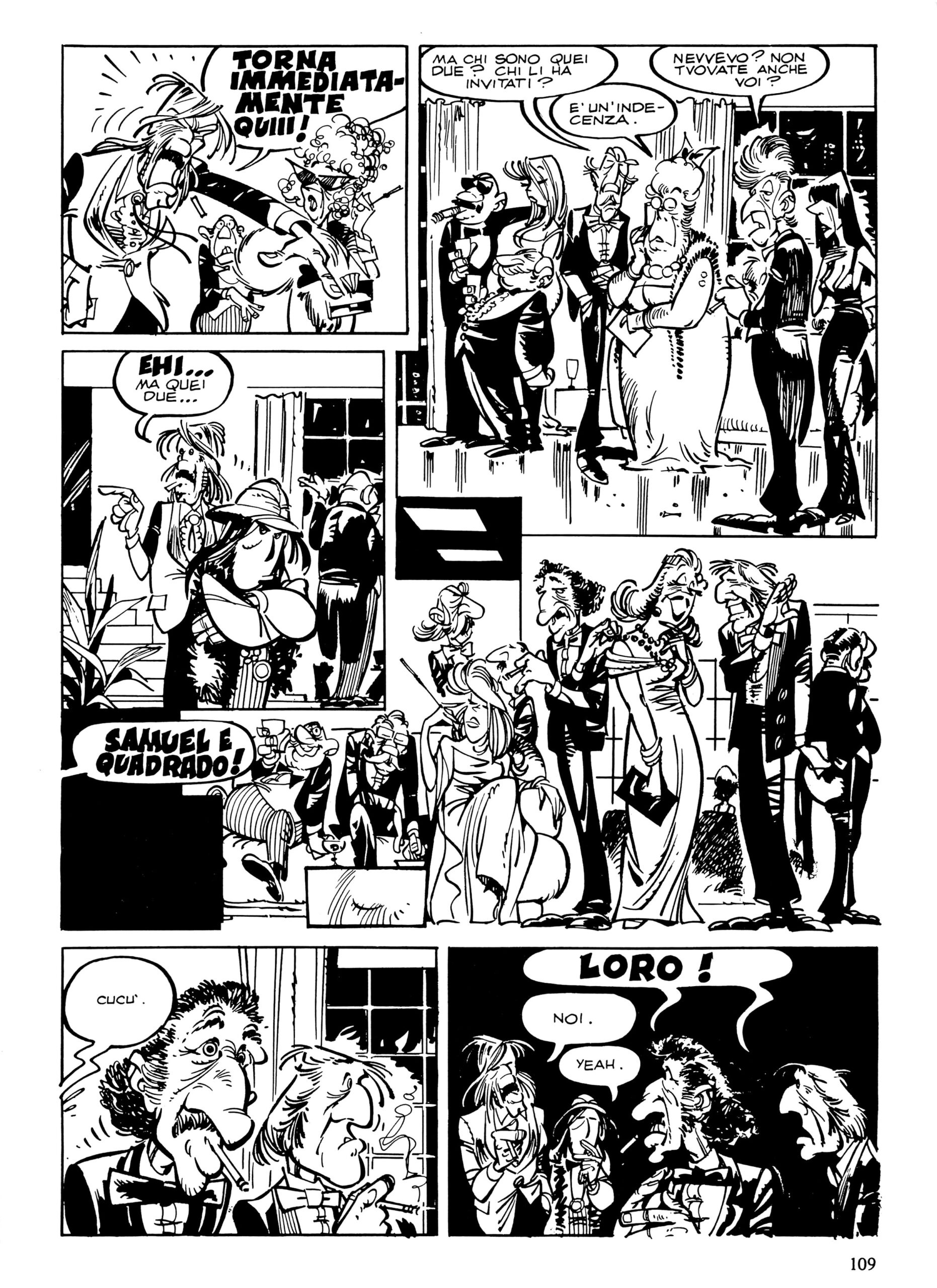 Altai & Jonson, "L’inferno del Paradiso", di Sclavi & Cavazzano. Dal "Corriere dei Ragazzi" n. 31, 1976.