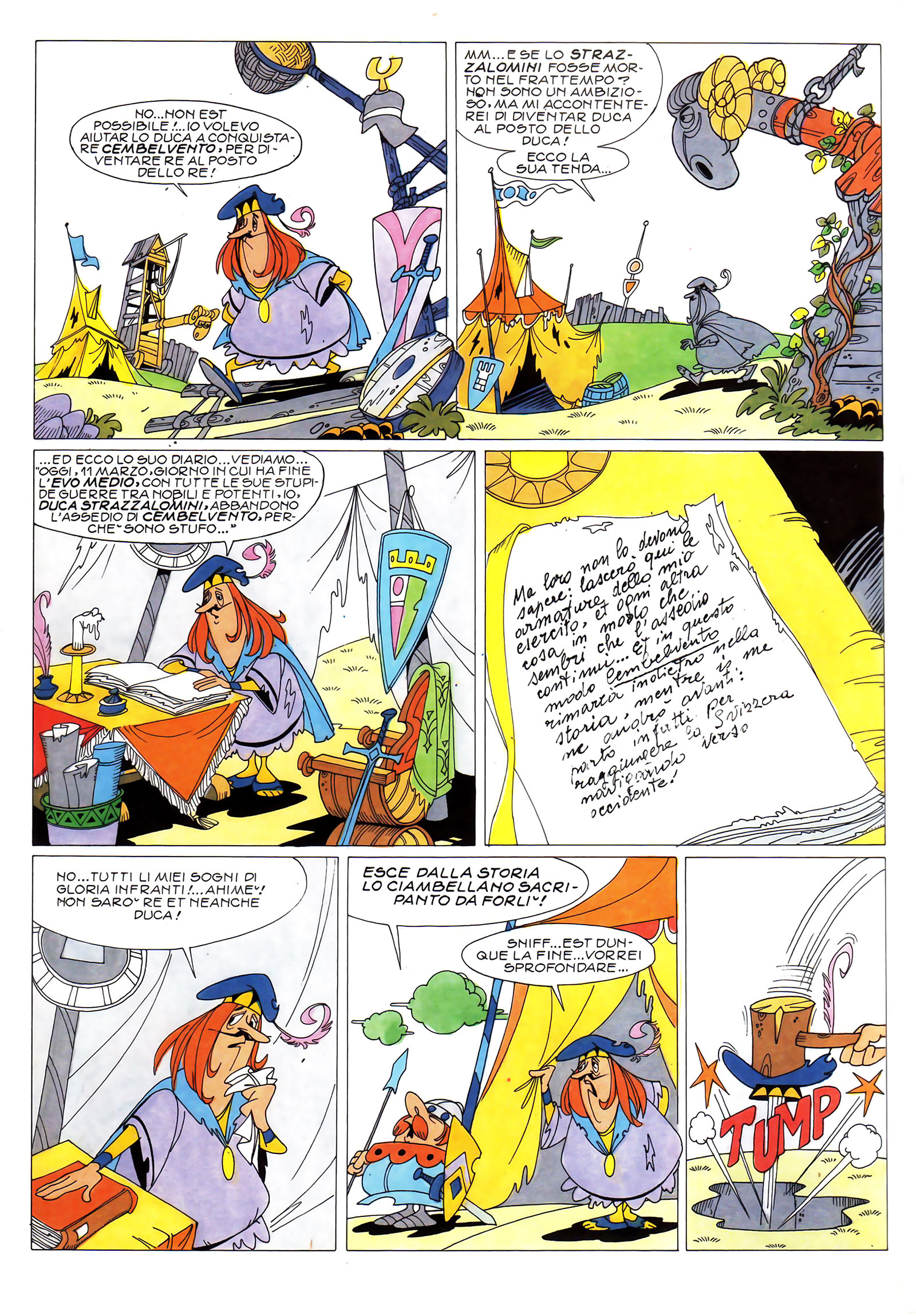 "Lo gran girodelmondo", di Sclavi & Gavioli. Da "Il Giornalino" n. 51, 1989.