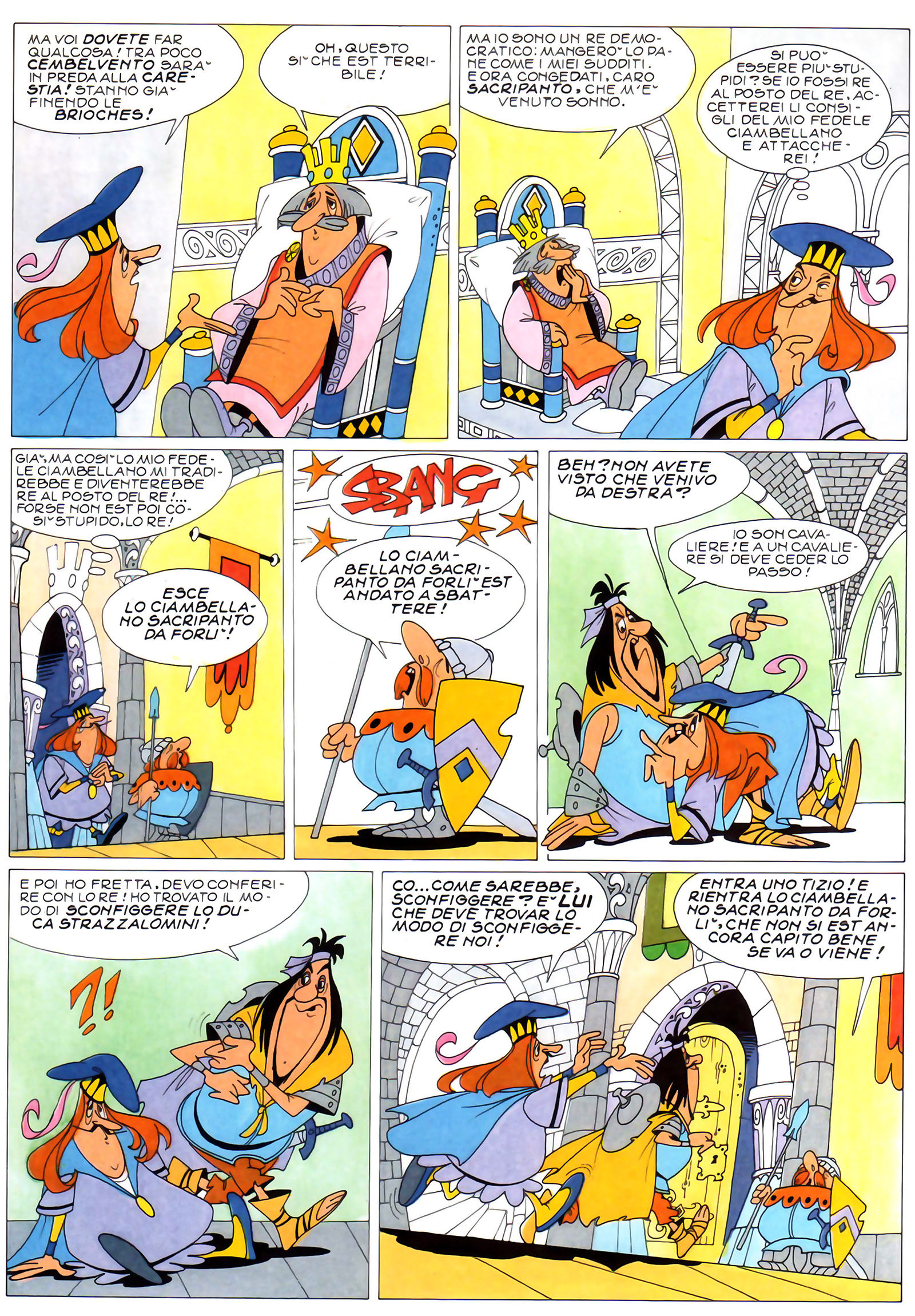 "Lo gran girodelmondo", di Sclavi & Gavioli. Da "Il Giornalino" n. 51, 1989.